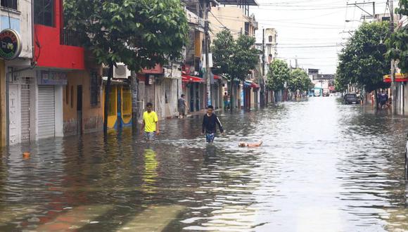 Inundaciones por lluvias intensas ya afectan a algunas regiones de la Amazonía y la costa norte del país. (Foto referencial: GEC)