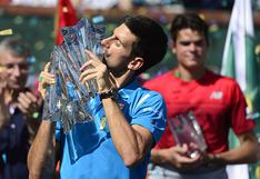 Novak Djokovic despedazó a Milos Raonic y gana el Indian Wells