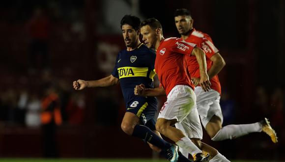 Boca Juniors encajó su segunda derrota consecutiva en el torneo, esta vez ante Independiente de Avellaneda. El final del encuentro fue más que polémico. (Foto: AFP)