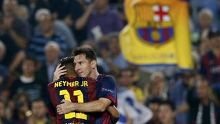 La conexión Messi-Neymar y el triunfo del Barza en imágenes