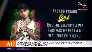 Jota Benz lanza nueva canción con Deyvis Orozco y Corazón Serrano