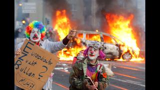 VIDEOS: Violentas protestas dejaron 350 detenidos en Alemania