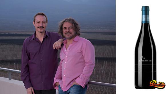 El cantante Pedro Aznar (izquierda) y el enólogo Marcelo Pelleriti (derecha) se unieron para este proyecto de vinos llamado Abremundos.