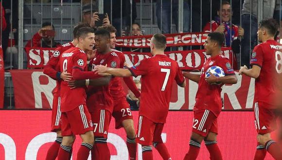 Bayern Múnich vs. AEK Atenas EN VIVO vía ESPN: con colombiano James Rodríguez por Champions League. (Foto: AFP)