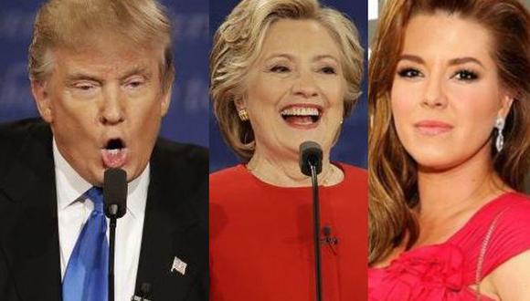 Contin&uacute;a la pol&eacute;mica entre Donald Trump, Hillary Clinton y Alicia Machado en EE.UU. (Foto: Agencias)