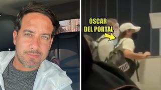 Óscar del Portal retorna de Punta Cana y es captado solo en aeropuerto