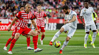 Real Madrid cayó goleado ante Girona en Montilivi