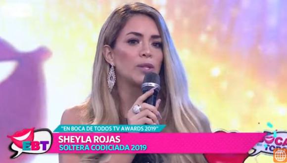 Sheyla Rojas habló de supuesto romance con jugador del Inter de Milán. (Imagen: América TV)