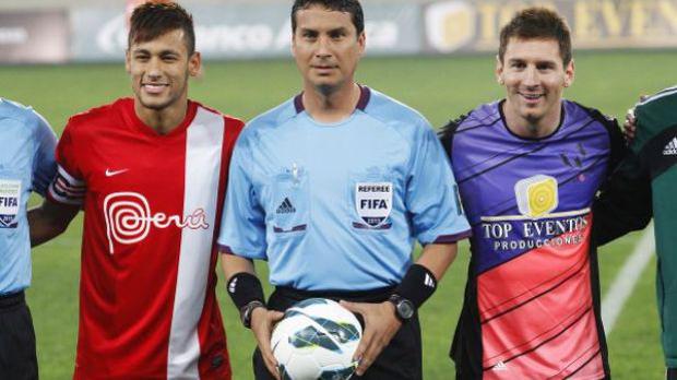 Lionel Messi and Neymar were present in Lima to play a friendly match in 2013. (Photo: El Comercio)