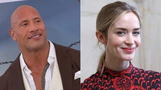 Dwayne “La Roca” Johnson y Emily Blunt serán superhéroes en nueva película de Netflix 
