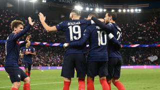 ¡Un nuevo pasajero para Qatar! Francia goleó 8-0 a Kazajistán y clasificó al Mundial