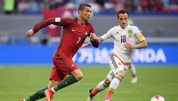 Cristiano Ronaldo fue elegido el mejor del partido entre Portugal y México, sin embargo, no pudo evitar que el duelo por la Copa Confederaciones terminara 2-2. (Foto: Reuters)