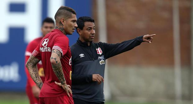 Solano shares duties with Guerrero in the Peruvian national team (Photo: GEC)