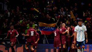 Argentina cayó 3-1 ante Venezuela en el regreso de Lionel Messi a la albiceleste