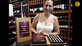 Cristina Vallarino comparte los aromas del vino [VIDEO]