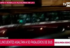 Chorrillos: delincuentes armados asaltan bus con 50 pasajeros