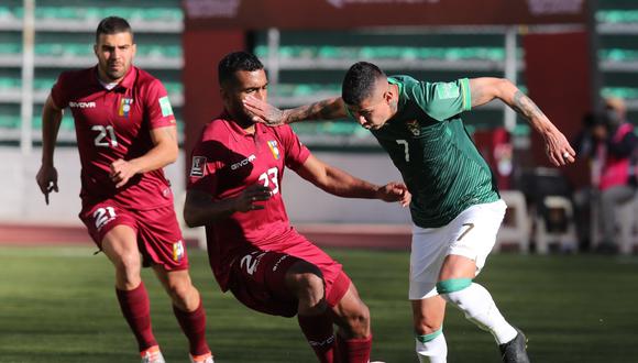 Bolivia se enfrenta a Venezuela en el partido que abre la fecha 7 de las Eliminatorias Qatar 2022 | Foto: EFE