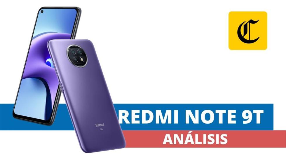 El Redmi Note 9T es un smartphone de un desempeño muy interesante y que es compatible con las nuevas redes 5G. (El Comercio)