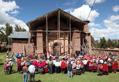 Cusco: inician restauración del Templo de Santa Catalina de Marcaconga