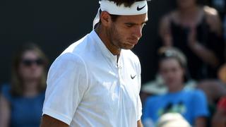 Juan Martín del Potro se fue de Wimbledon: perdió en segunda ronda ante Gulbis