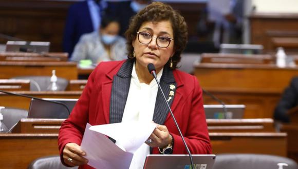 Silvia Monteza es la segunda vicepresidenta del Congreso.