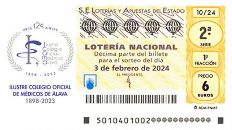 Lotería Nacional del sábado 3 febrero: comprobar resultados y décimos