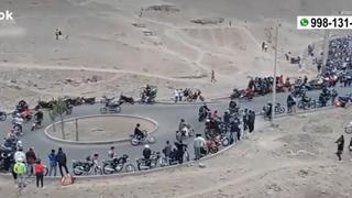 Chorrillos: motociclistas invaden Morro Solar, realizan competencias y maniobras peligrosas en área intangible