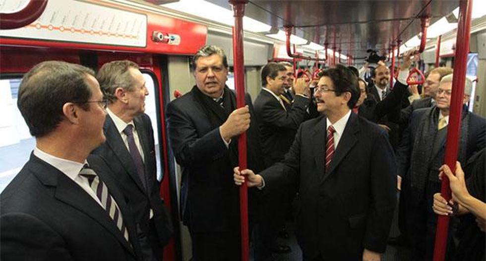 Alan García es investigado por el caso del presunto pago de sobornos de la empresa Odebrecht para la construcción del Metro de Lima. (Foto: Agencia Andina)