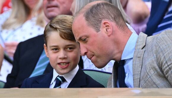 El príncipe Jorge será el paje de honor del rey Carlos III. (Foto: AFP)