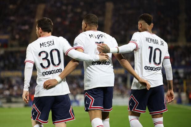 Messi, Mbappé y Neymar han mejorado sus números de la temporada pasada | Foto: REUTERS