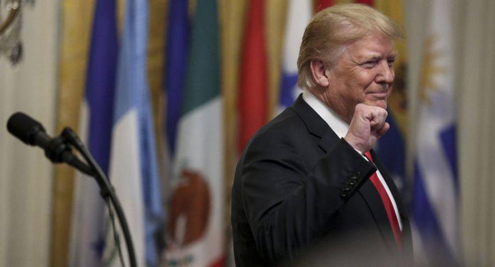 En una conferencia de prensa, el presidente estadounidense Donald Trump expresó su satisfacción con el principio de acuerdo alcanzado con México el pasado 27 de agosto. (Foto: EFE)