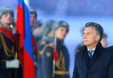 Mauricio Macri llega a Moscú para reunirse con Putin y buscar inversiones