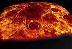 NASA: impresionante video en 3D muestra ciclones en el polo norte de Júpiter