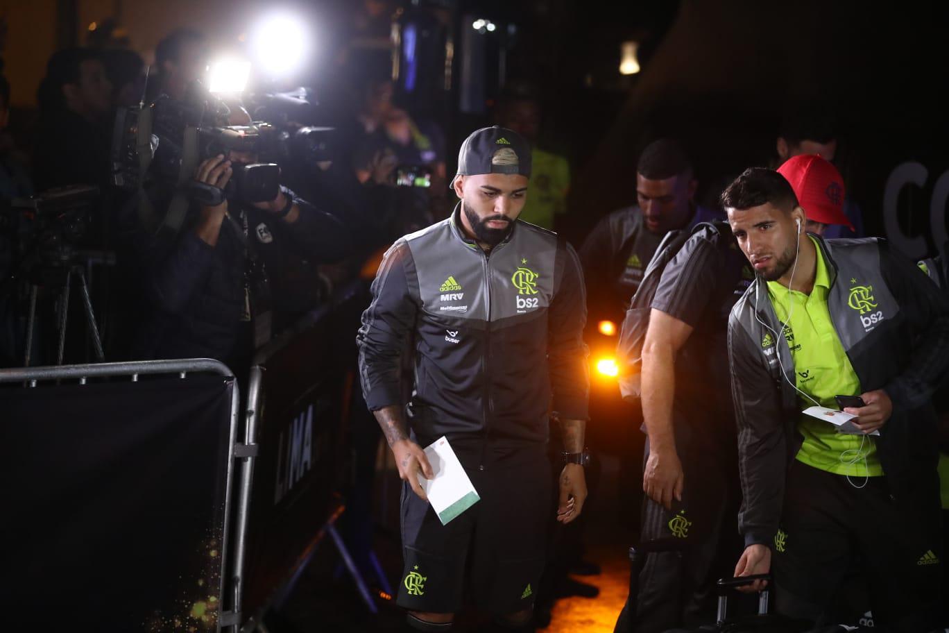 Flamengo llegó a Lima para jugar la final de la Copa Libertadores | Foto: Giancarlo Ávila/GEC