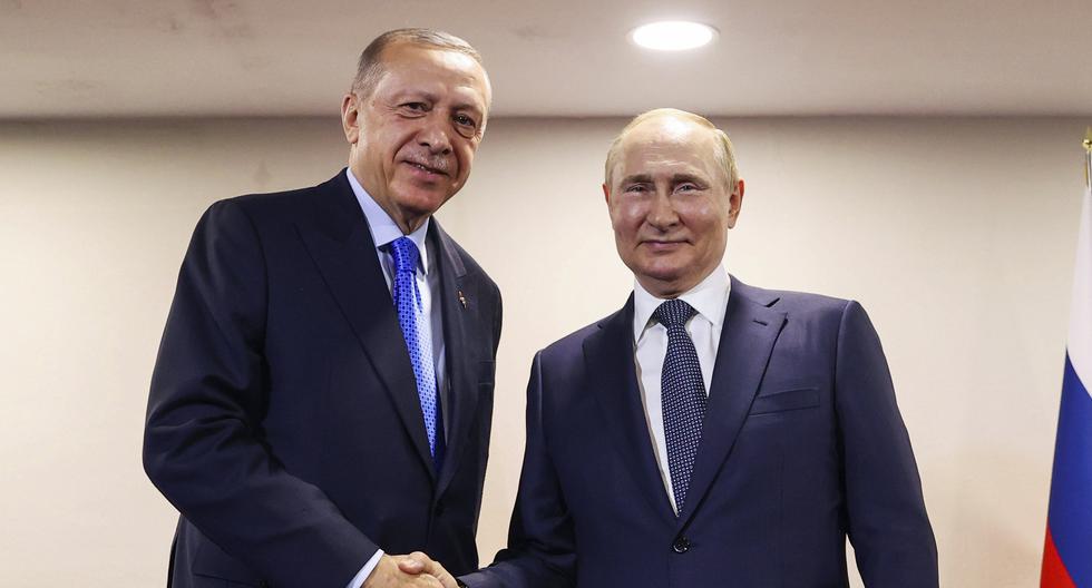 Los presidentes de Turquía y Rusia ya mantuvieron una reunión bilateral el 19 de julio en Teherán, donde participaron en una cumbre de los países garantes del alto el fuego en Siria. (Foto: AP)