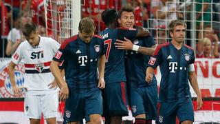 FOTOS: Claudio Pizarro en la victoria del Bayern Munich por 2-0 ante Sao Paulo