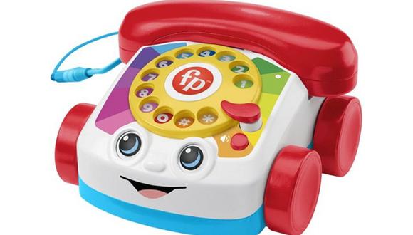 Fisher-Price ha presentado un nueva versión de su clásico Chatter Telephone, ahora funcional. (Foto: Fisher-Price  / Best Buy)