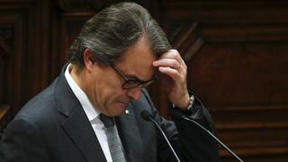 Parlamento catalán rechaza de nuevo la investidura de Artur Mas