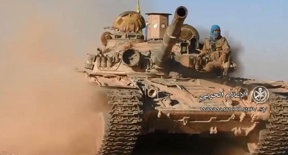Ejército sirio en la lucha contra ISIS. (Foto: Ministerio de Defensa de Siria / "YouTube":http://laprensa.peru.com/noticias/youtube-773)