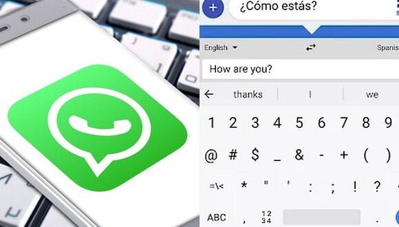 Si necesitas hablar con alguien en Estados Unidos y no sabes inglés, este truco de WhatsApp te facilitará la comunicación. (Foto: Pixabay / Google Play Store / Composición)