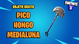 Fortnite: conoce cómo puedes obtener gratis la herramienta de recolección Hongo Medialuna