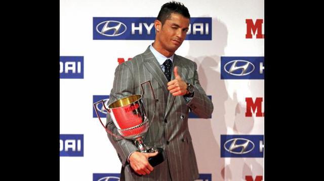 Cristiano Ronaldo y un premio más: recibió trofeo de 'Pichichi' - 2