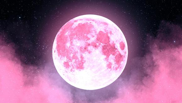 ¿Por qué se le dice Luna Rosa a la Luna llena de abril 2023? | Esto significa