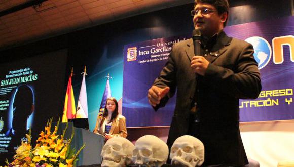 Presentan cráneos de santos peruanos impresos en 3D