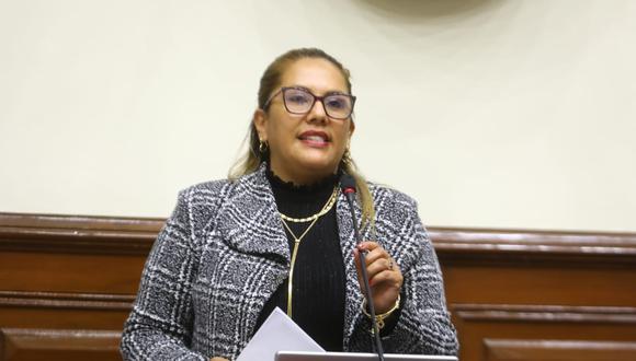 Congresista Digna Calle (Podemos) pide adelantar segunda legislatura para el 1 de febrero. (Foto: archivo Congreso)