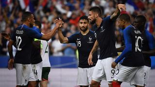 Francia venció 2-0 a Irlanda en París por cotejo amistoso de cara a Rusia 2018
