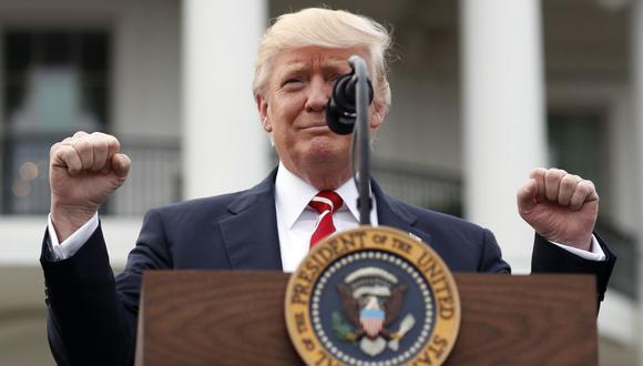 Donald Trump, presidente de Estados Unidos. (Foto: AP)
