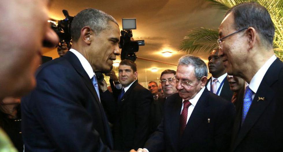 Barack Obama y Raúl Castro se reunieron el pasado abril en la VII Cumbre de las Américas en Panamá. (Foto: EFE)