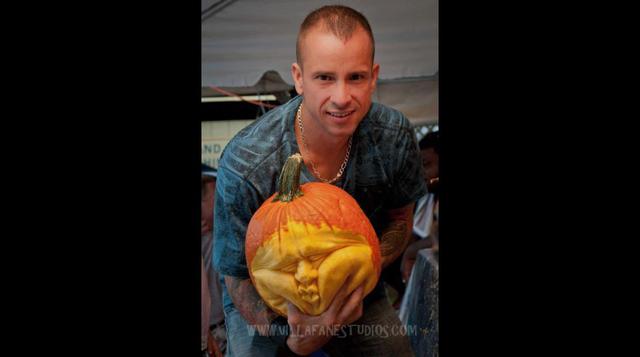 Halloween: escultor convirtió estas calabazas en arte de terror - 2