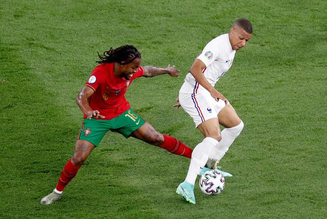 Portugal enfrentó a Francia por la Eurocopa 2021
